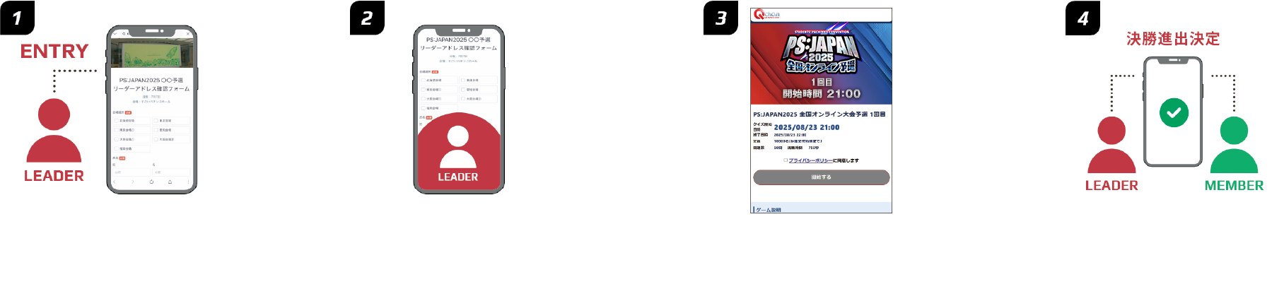 簡単事前エントリー！